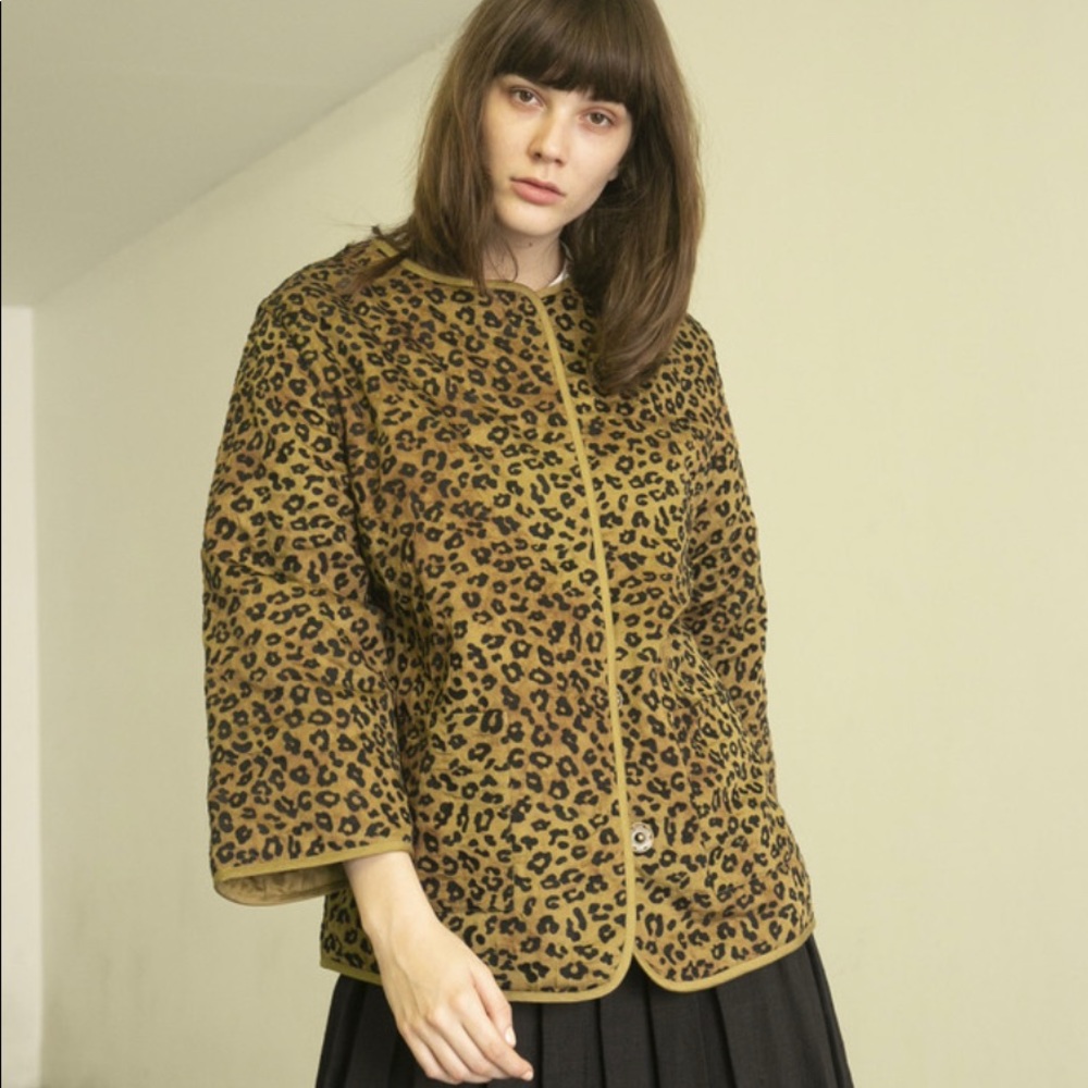 Mara Hoffman Neko Leopard Jacket